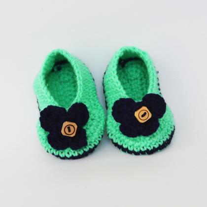 Crochet Baby Booties - Pista