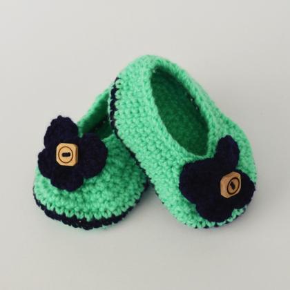 Crochet Baby Booties - Pista