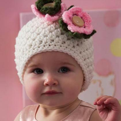 Love Crochet Art Baby's Floral Kiss..