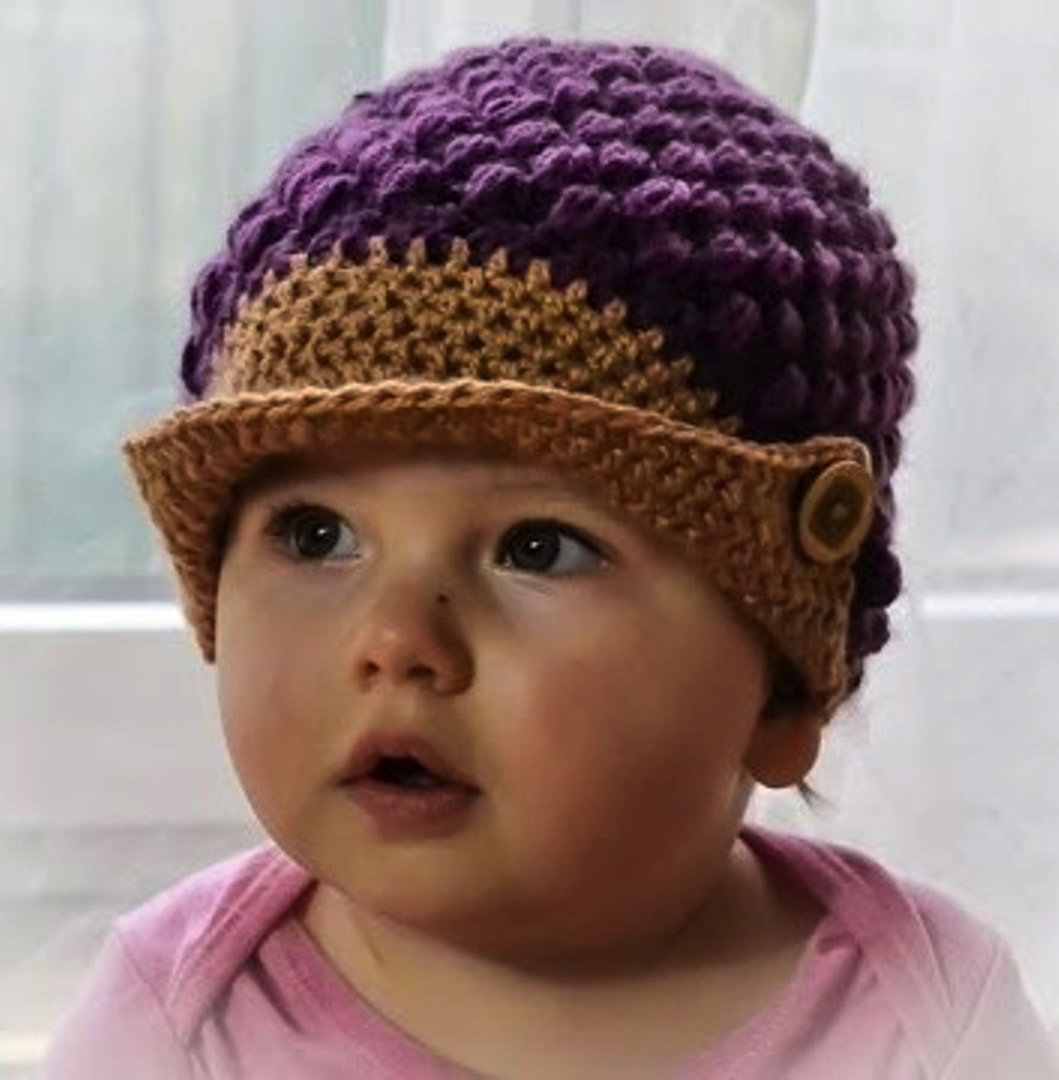 Love Crochet Art smart crocchet baby cap