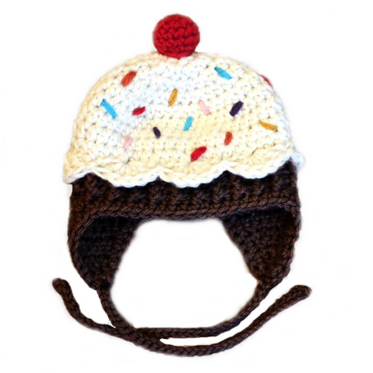 Love Crochet Art Crochet Baby Cap Baby Beanie Cupcake Cap