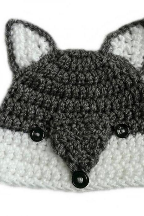 LOVE CROCHET ART Crochet Baby Cap Beanie Woolen cat Cap 